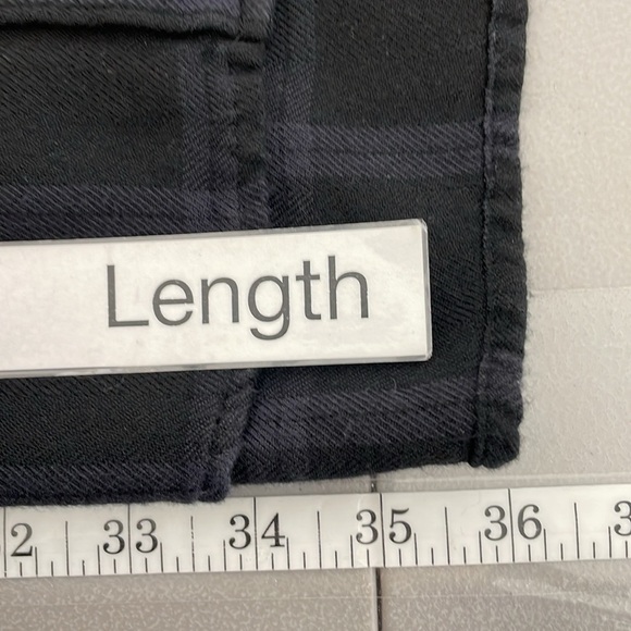 Rails Dress Women's Small Black Purple Plaid Long Sleeve Button Down Shirt - Picture 16 of 16